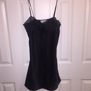 Sexy black night gown